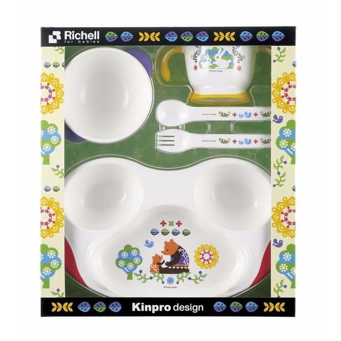 Richell Kinpro Feeding Set Shopee Indonesia