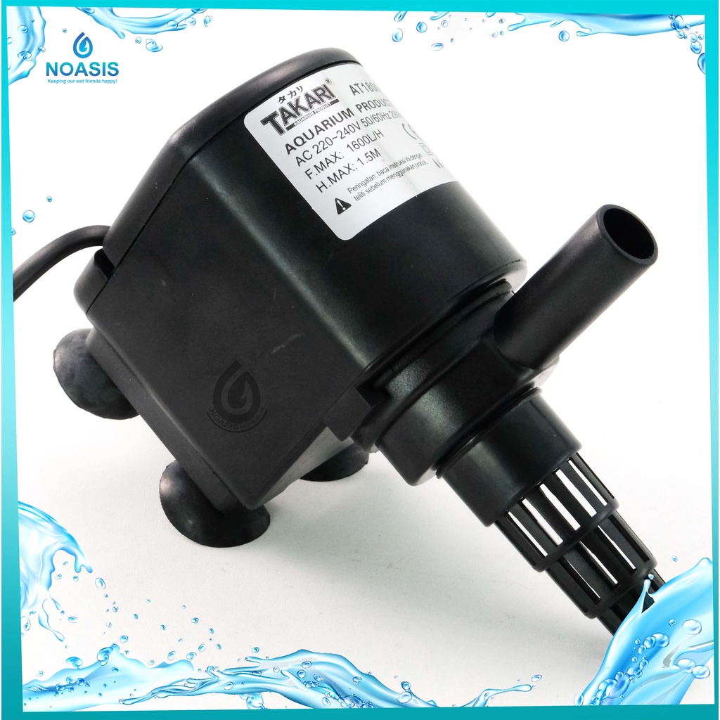 POMPA AIR POWER HEAD AQUARIUM TAKARI AT 1800 SUBMERSIBLE PUMP