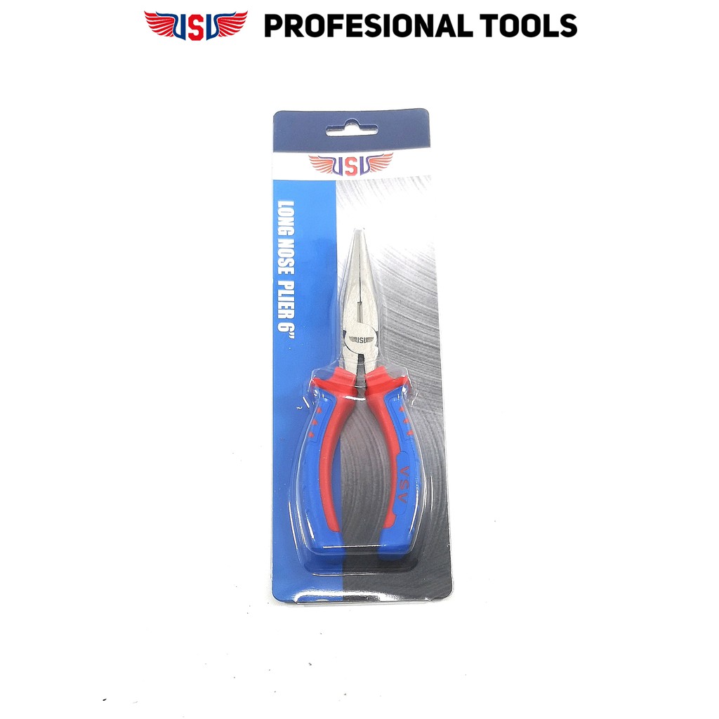 VSV Tang Lancip 6&quot; Long Nose Plier 6&quot; Lebih tahan karat