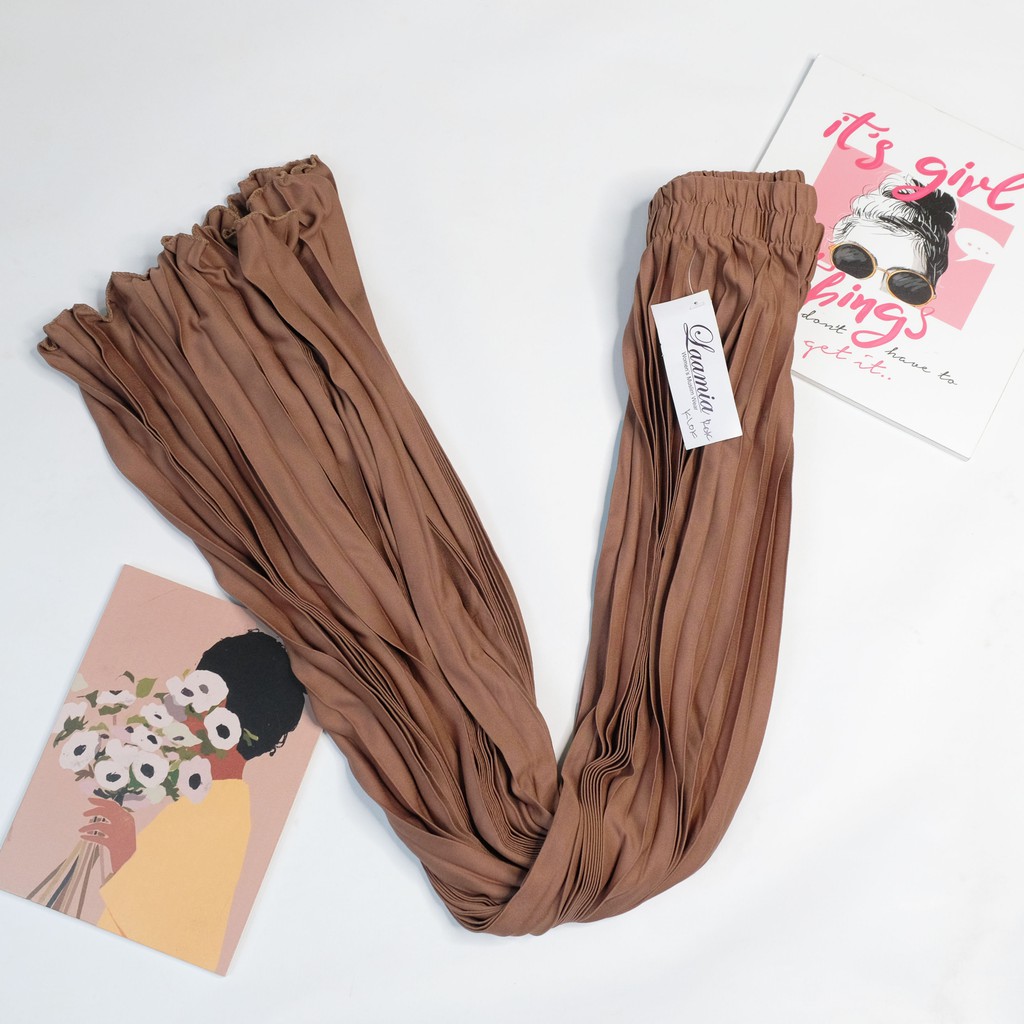 ROK PLISKET KLOK MAYUNG HYGET BY LAAMIA HIJAB-mayung hyget_mocca
