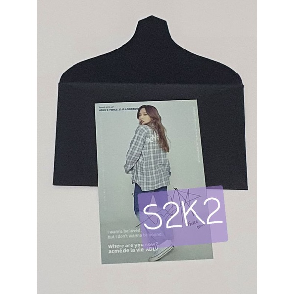 PHOTOCARD TWICE MINA (LIMITED EDITION ADLV)