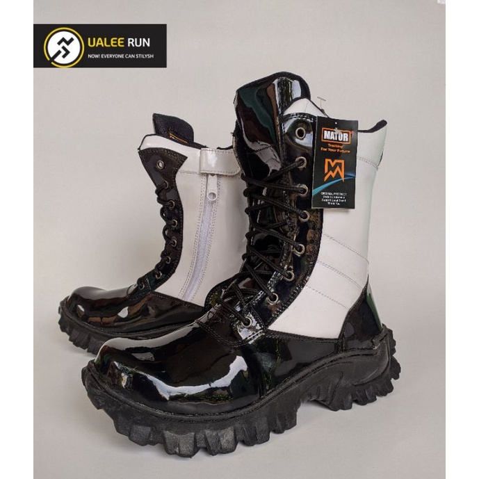 Sepatu PDL Provost Jatah TNI Security Satpam Terlaris Bahan Mengkilat