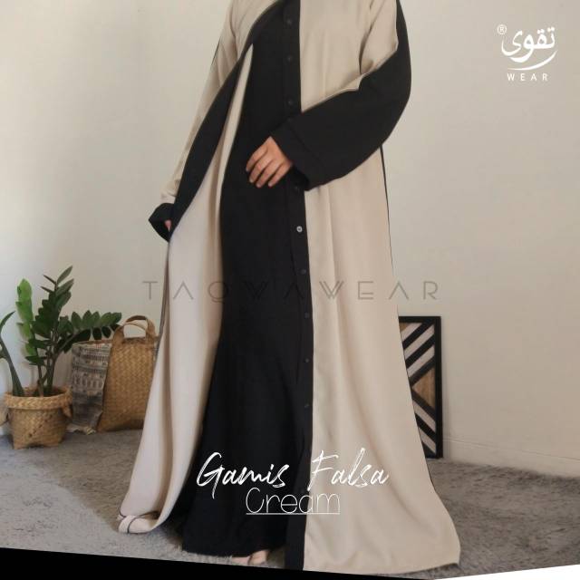 OUTER FALSA KREM BY TAQWAWEAR