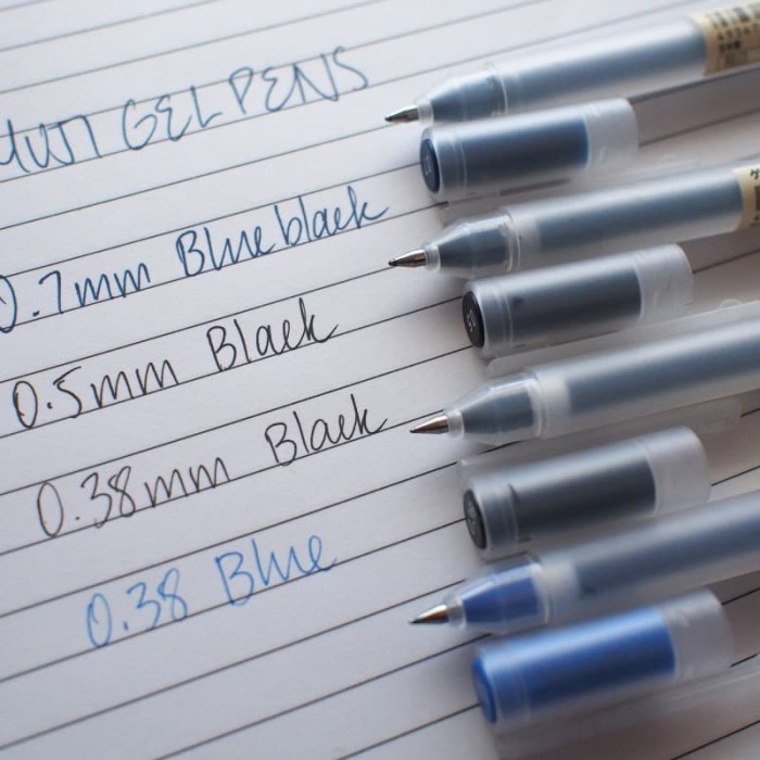 

Promo Bulan Ini Muji Gel Ink Pen Black 0.5 Or 0.38Mm Bergaransi