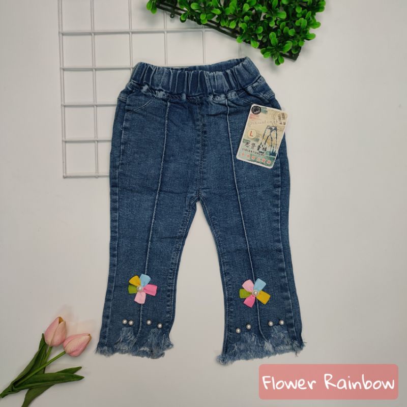 Celana Jeans Anak Perempuan Import Premium 1-5 Tahun