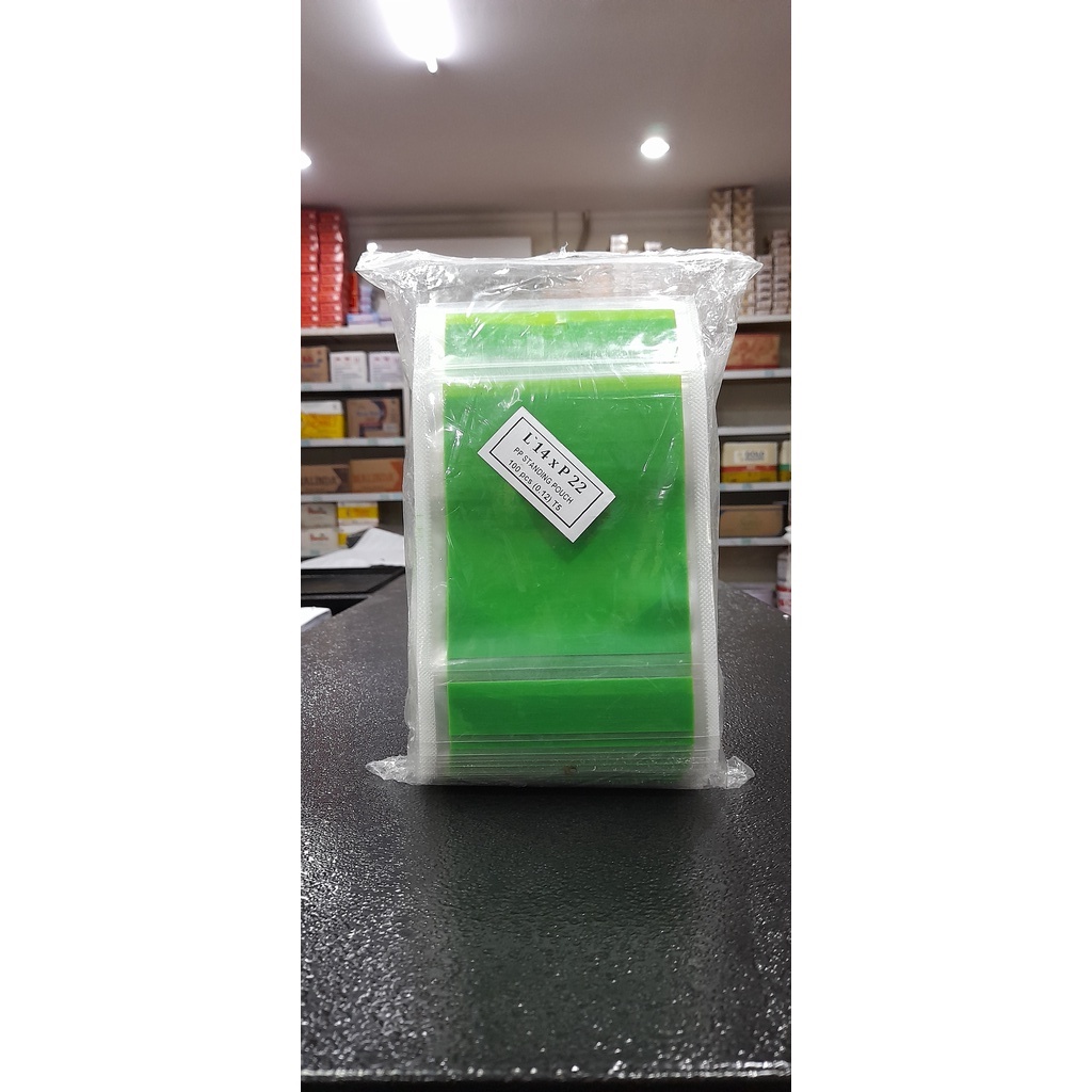 

PP Standing Pouch + Klip Warna 14x22 100's