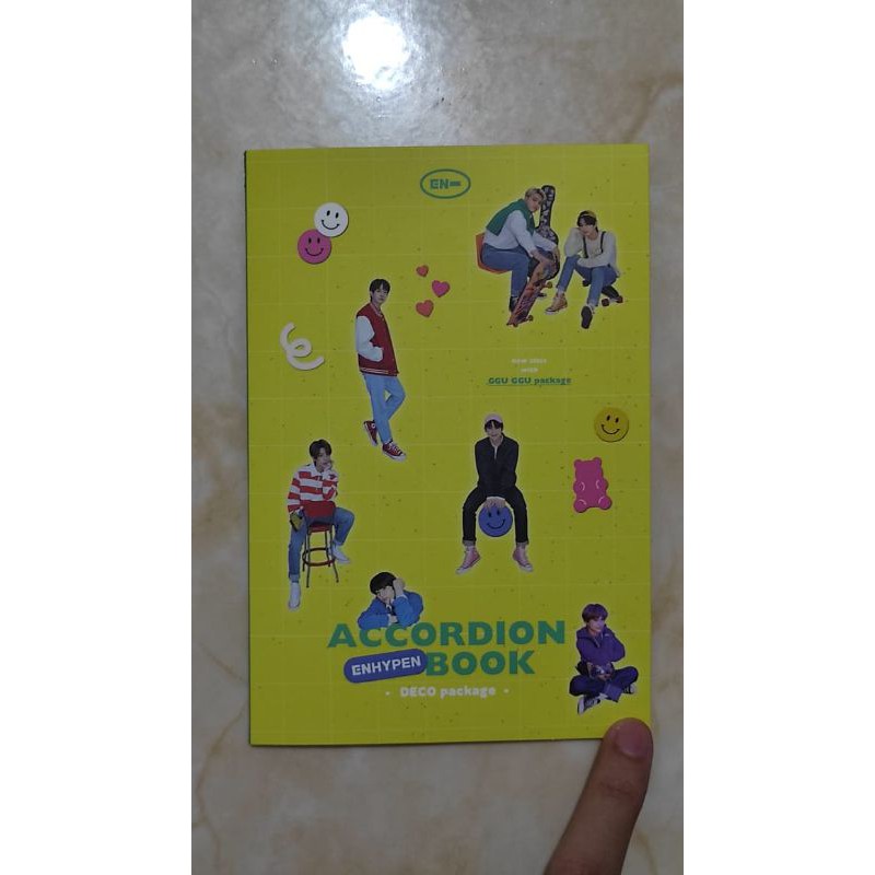 Ggu Ggu Pack Accordion Book Enhypen