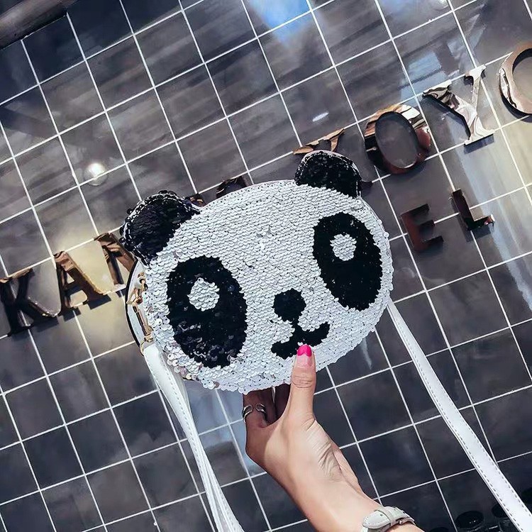 tas fashion tas selempang wanita murah tas import terbaru sling bag cewek tas panda lucu anak-anak