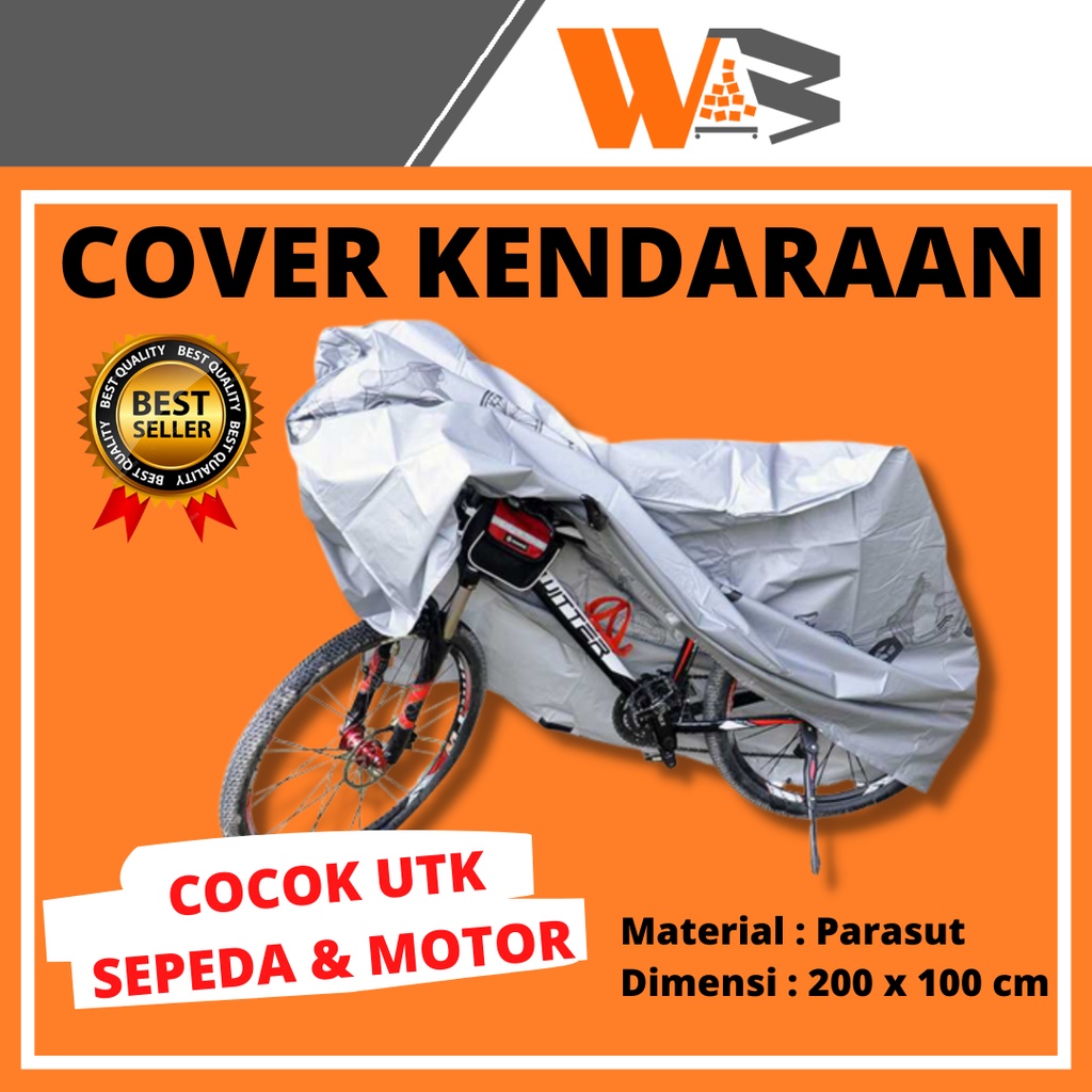 COD Cover Sarung Pelindung Sepeda dan Motor Matic F23