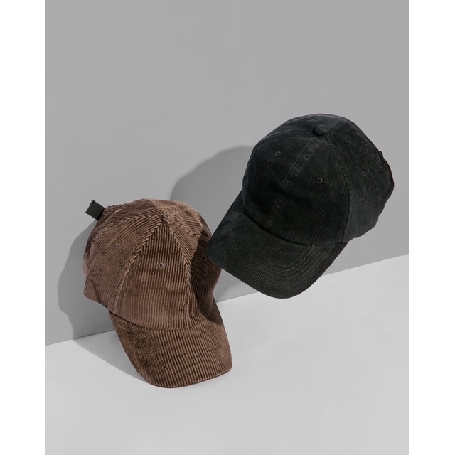 Caplook - Basic Corduroy Baseball cap - polo caps - baseball caps - topi corduroy - topi baseball