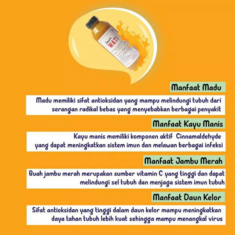 

imun wati minuman untuk kesehatan