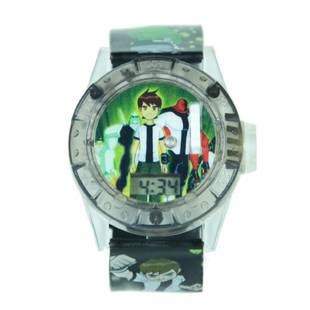 JAM TANGAN ANAK LAKI MURAH KARAKTER PROYEKTOR LASER LAMPU SUARA BEN TEN BEN 10