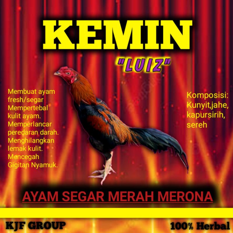 Kemin ayam Luiz - membuat ayam segar merah merona
