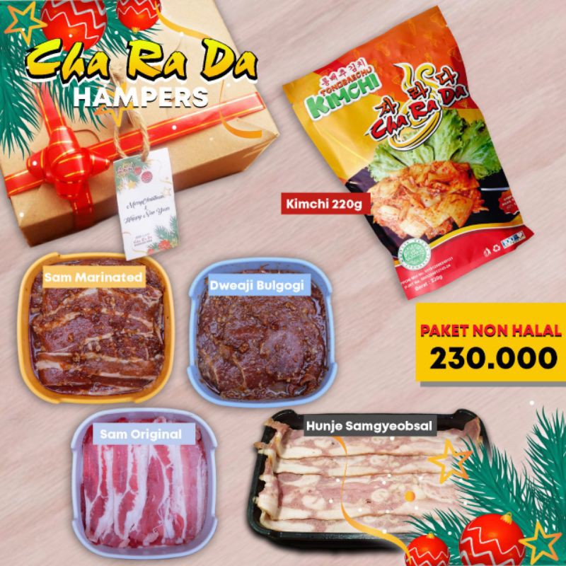 

charada hampers paket 2 non halal