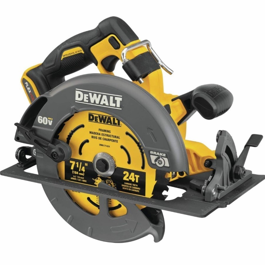 Dewalt Flexvolt Circular Saw Cordless Baterai 60V 7 Inch DCS578X2