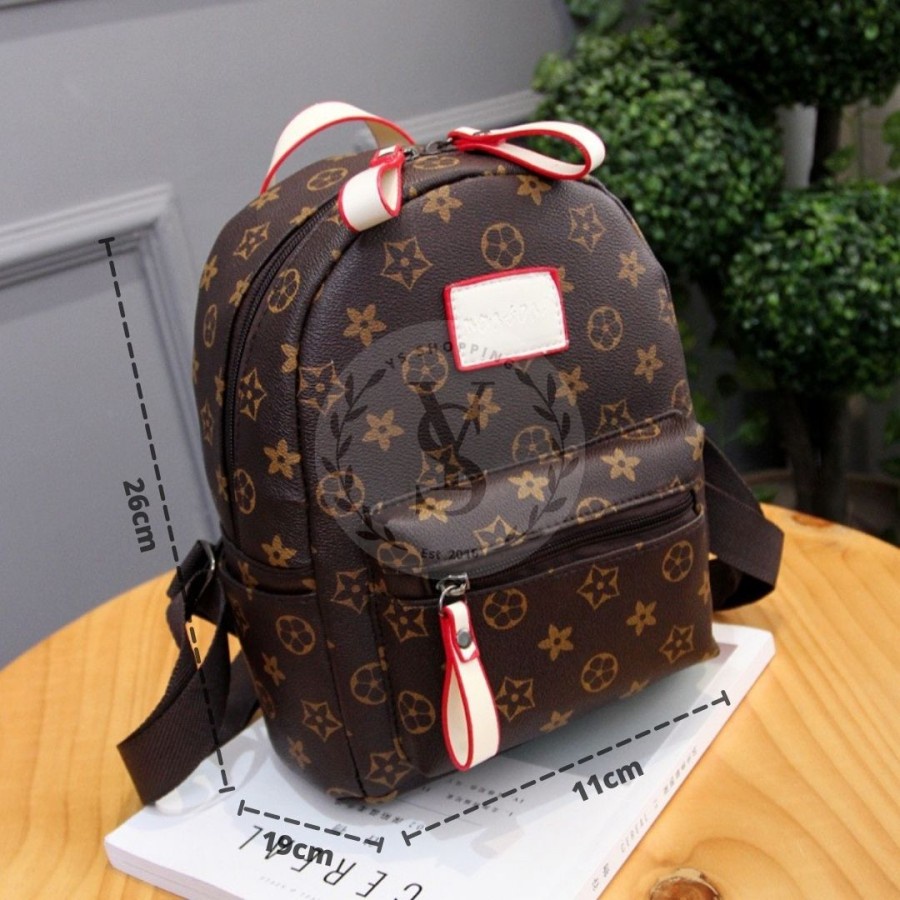 Tas Ransel Wanita Mini Import Kulit PU Premium Quality MG