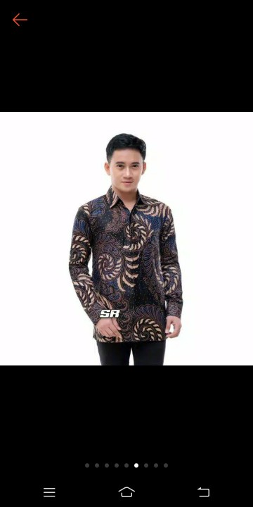 M L Xl Xxl Xxxl 4l 5l Maura Couple - Sania Ruffle Batik Couple Ori Garansi Termurah Shopee