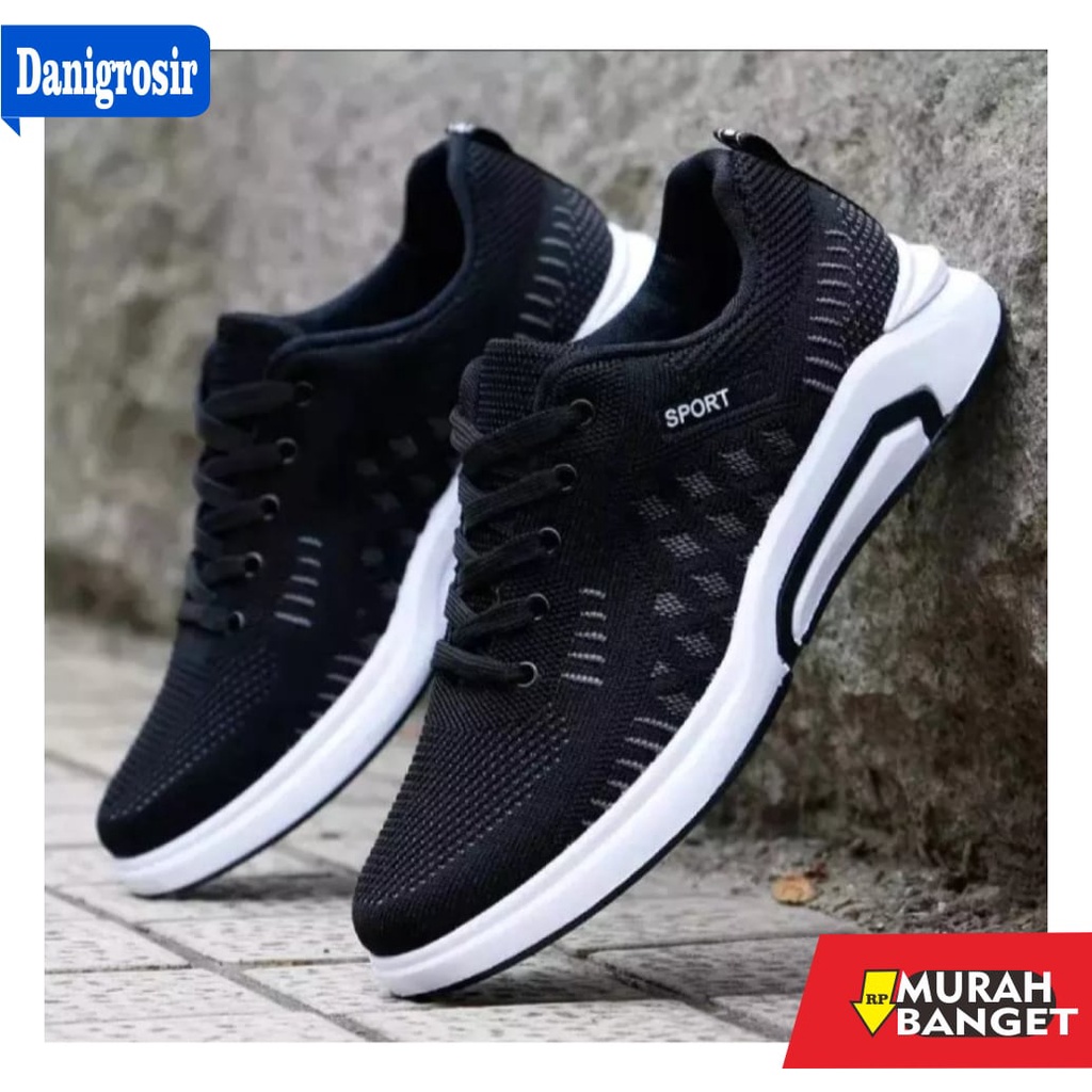 sepatu trend 2021 pria- Sepatu Pria Sneakers Sport / Sepatu Running Pria / Sepatu Sporty Pria