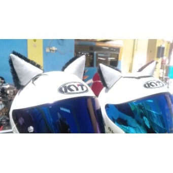 Telinga Kucing Helm Kuping Kucing Helm