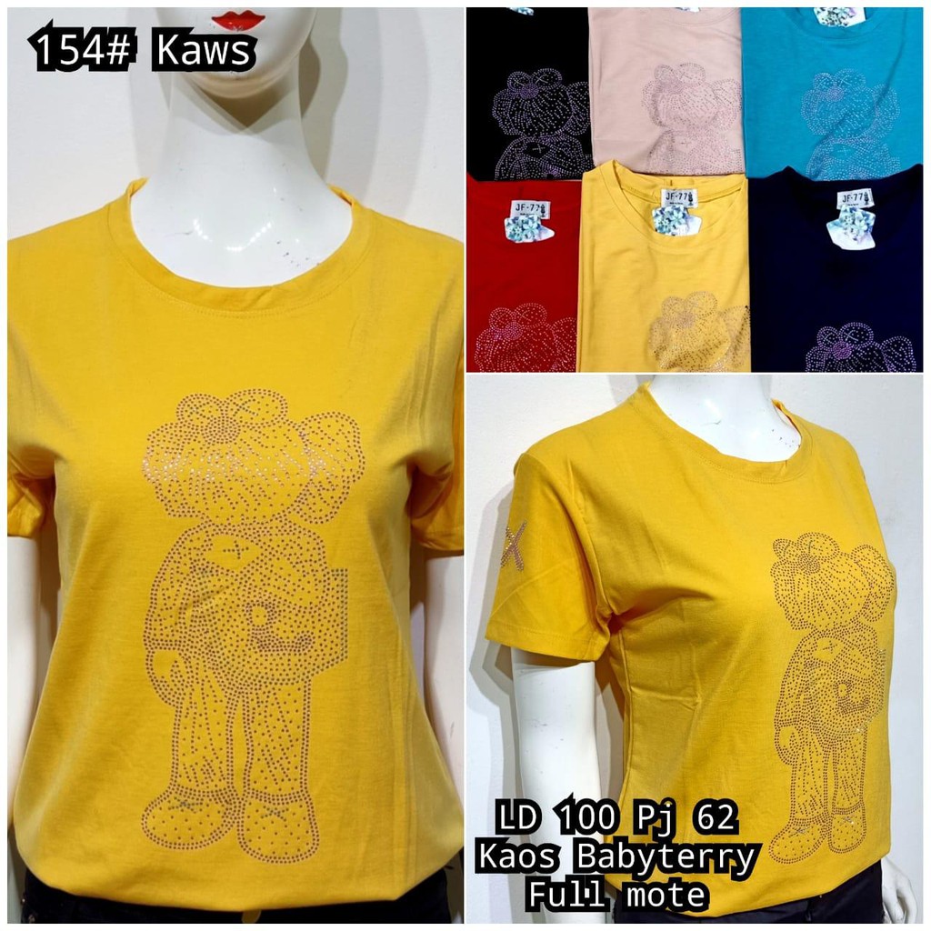 Baju Kaos Murah Adem - Kaws 154