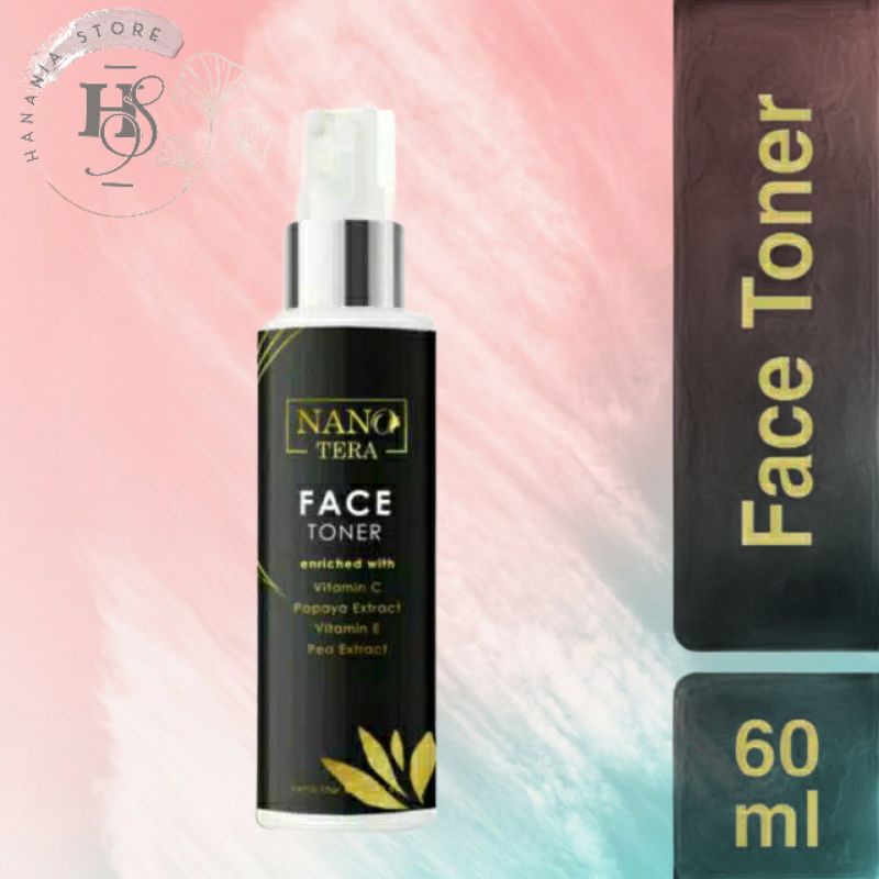 Face Toner Nanotera / Toner Nanotera / Toner Wajah Nanotera