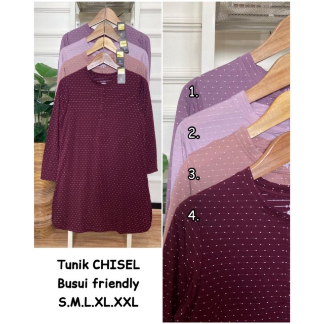 Long Tunik Kaos CHISEL branded matahari