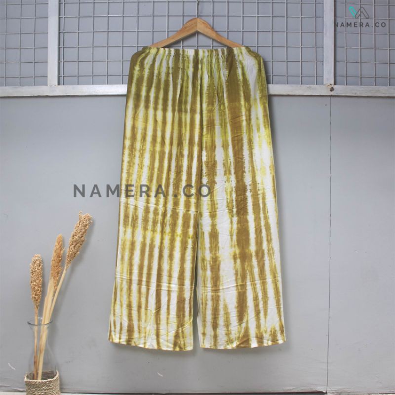 Celana Tidur Kulot Panjang Wanita Motif Tie dye Bali