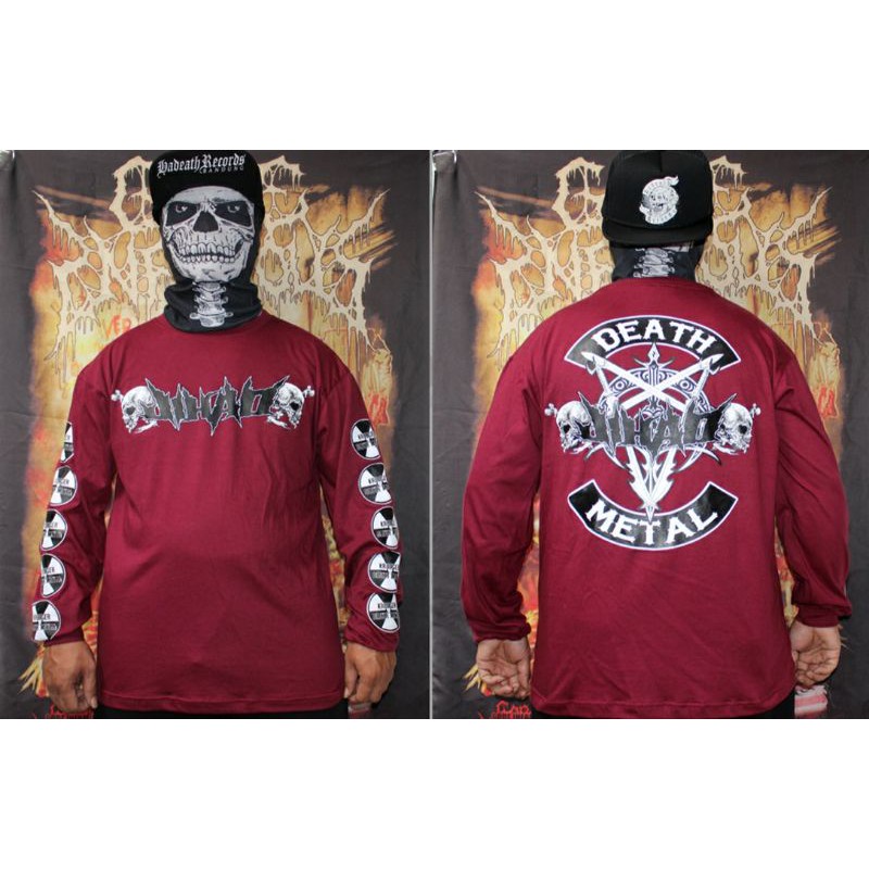 LONGSLEEVE KAOS PANJANG BAND JIHAD ORI HADEATH