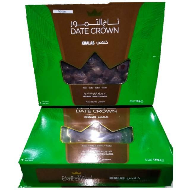 Kurma Khalas Date Crown dan Premium Sultan Al Tomoor