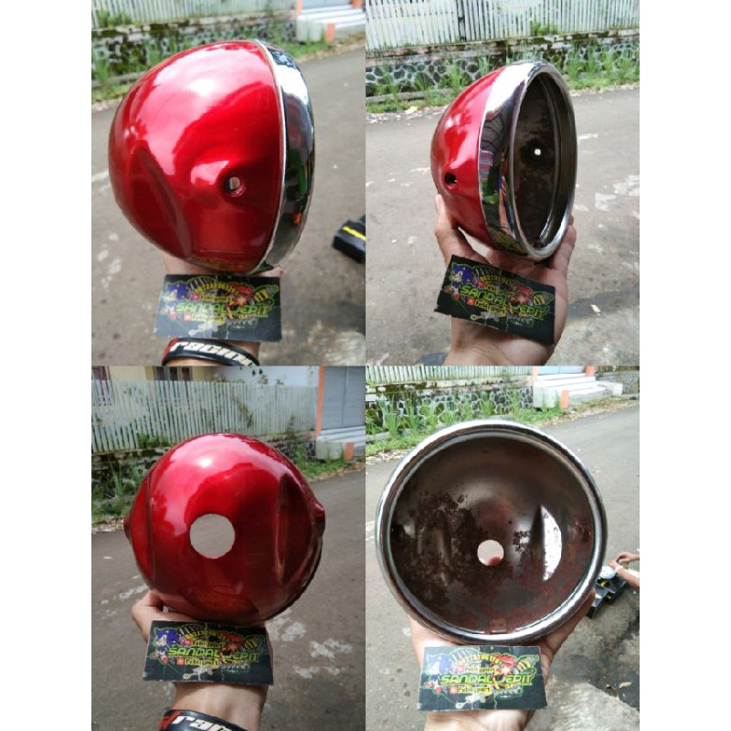 BATOK LAMPU CB 125 5,7 INCH PRES BATOK PRESS CB 125 LAMPU DAYMAKER 5,7 INCH AUTOPAL DEPO CB GL100 ME