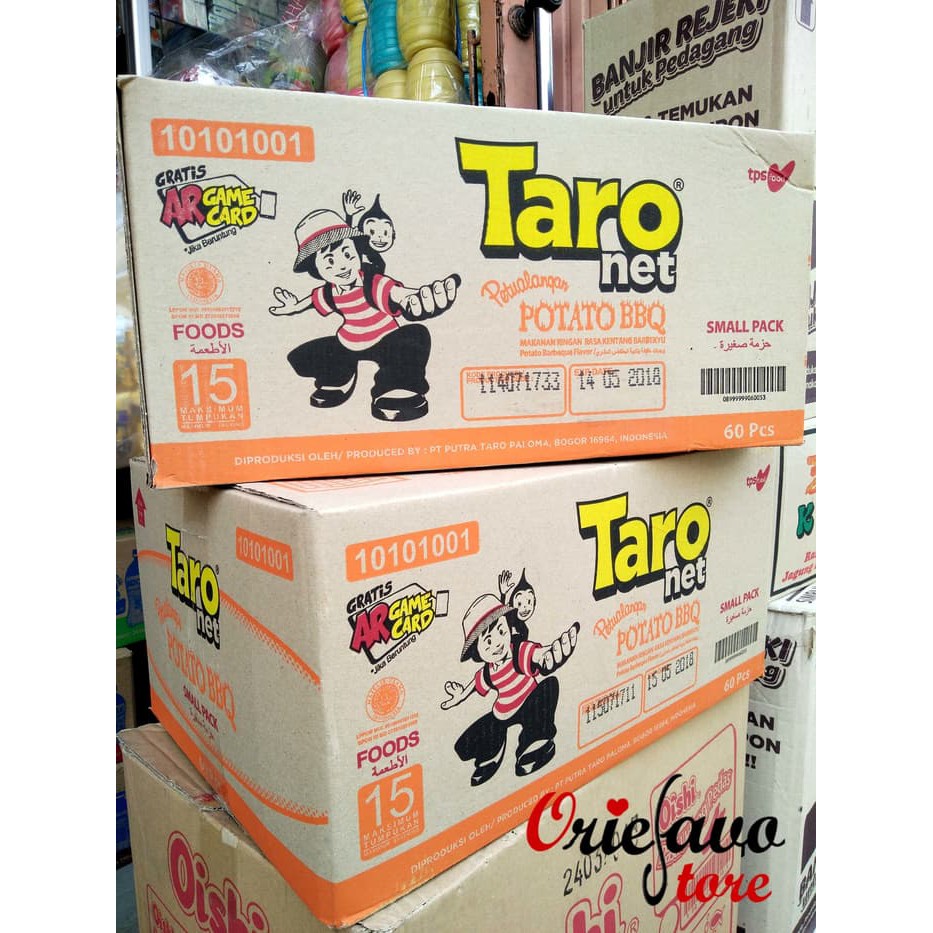 

Chiki Taro BBQ 1 Dus 60 Pcs ~ kp440