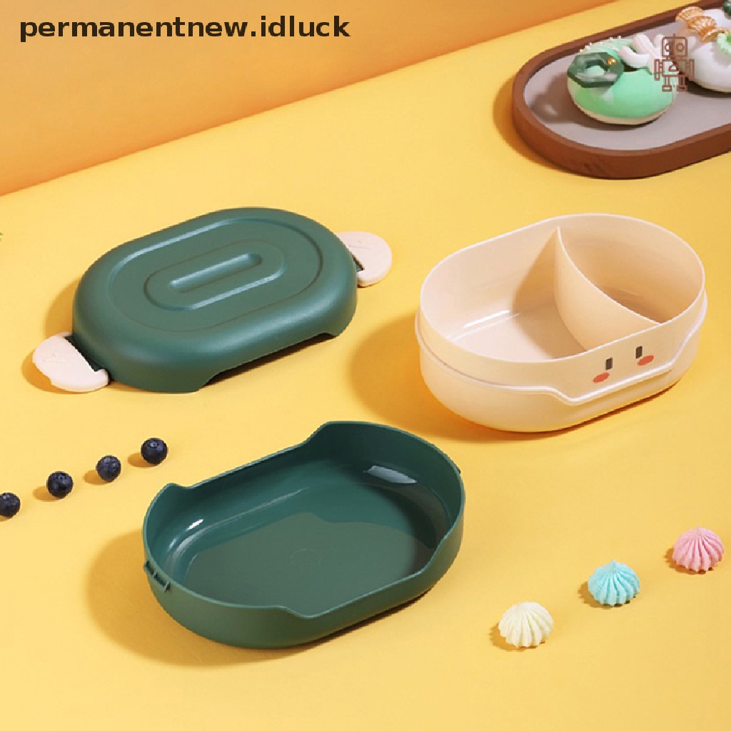 Kotak Makan Siang Motif Kartun Anime Warna-Warni Ukuran 780ml Untuk Anak Sekolah