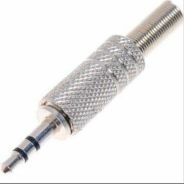 Jack/jak/jek mini stereo 3.5mm kecil bahan besi/gitar/mic