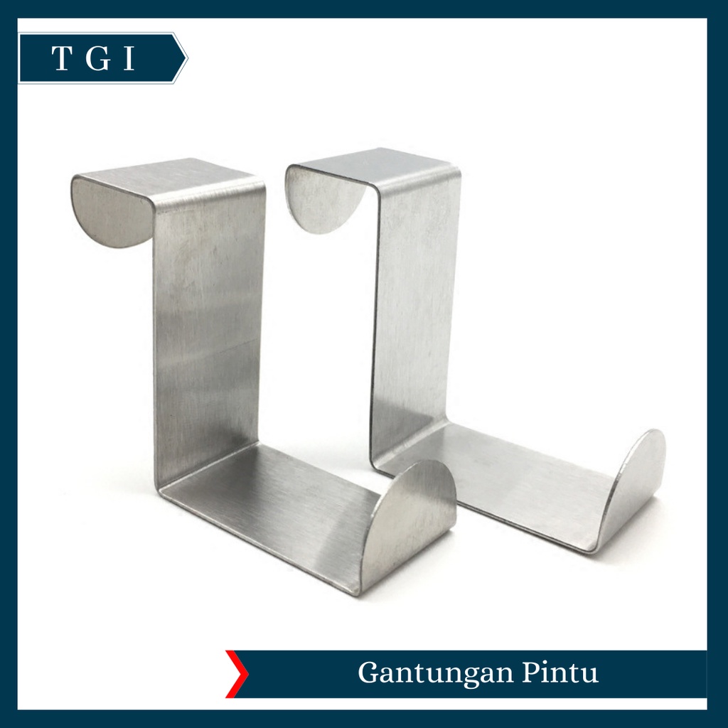 TGI - [1 PCS] GANTUNGAN PINTU LACI SEKAT STAINLESS STEEL ANTI KARAT MURAH | GANTUNGAN HOOK