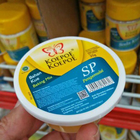 Pengemulsi SP Koepoe 30 gr HALAL Pelembut Cake/Bolu/Roti
