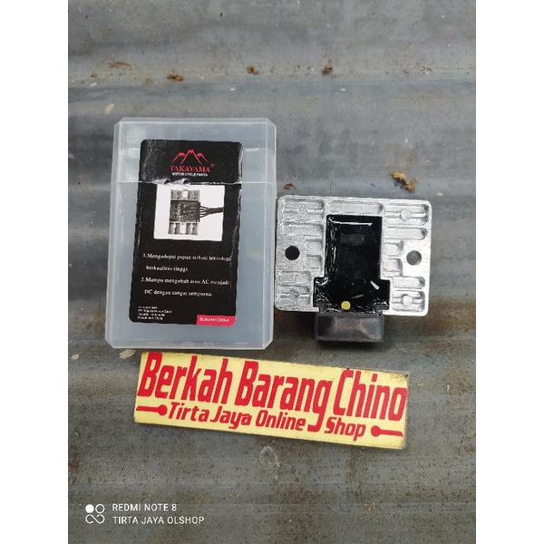 kiprok regulator rectifier honda megapro primus tiger lama lawas revo bahan fullwave merk takayama bukan original asli