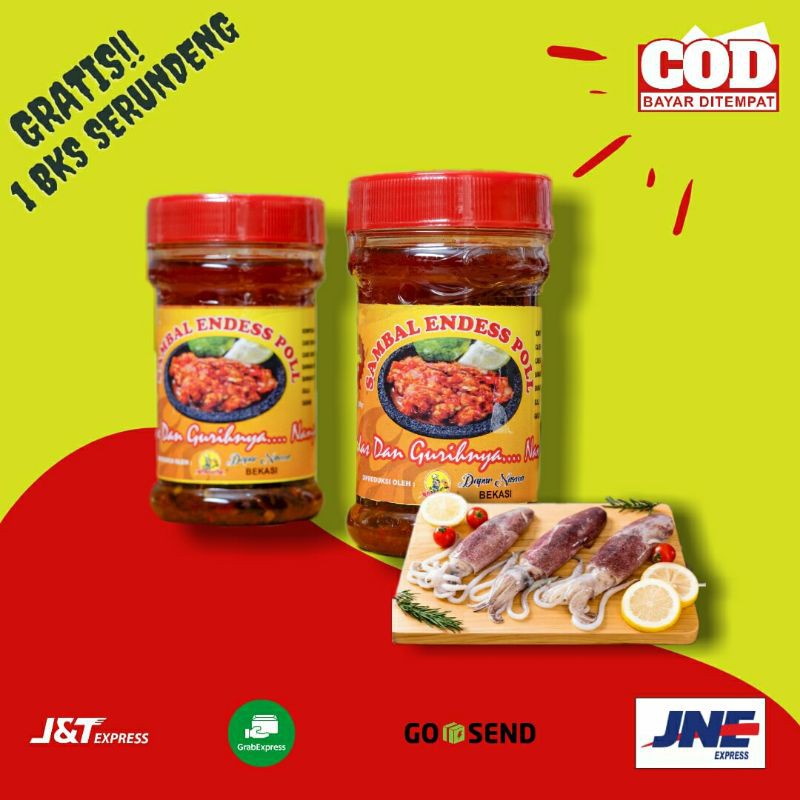 

Sambal Baby Cumi Asin Pedas Gurih Enak Murah 150 gram