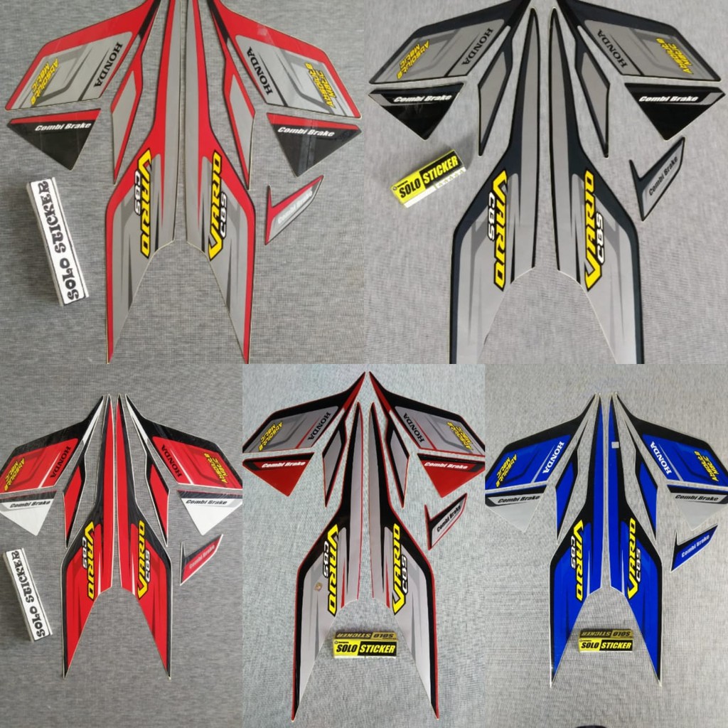 BISA COD Striping Sticker Standar Motor Honda Vario 110 CBS 2009 Shopee Indonesia