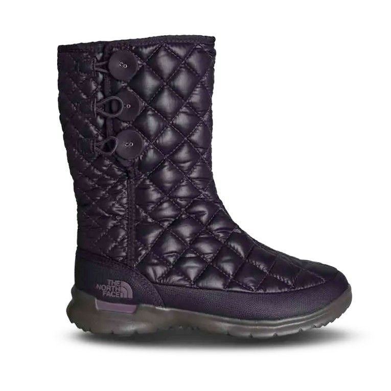 Sepatu The North Face Women TNF Thermoball Button Up Boots Dark Purple Wanita ORIGINAL