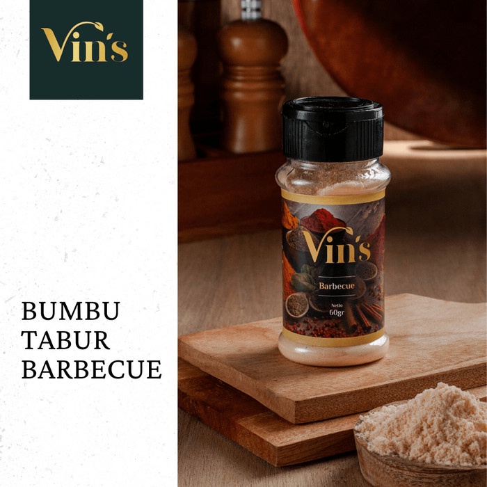 

v01vss Vin'S Bumbu Tabur Botol Rasa Bbq Fsfs201