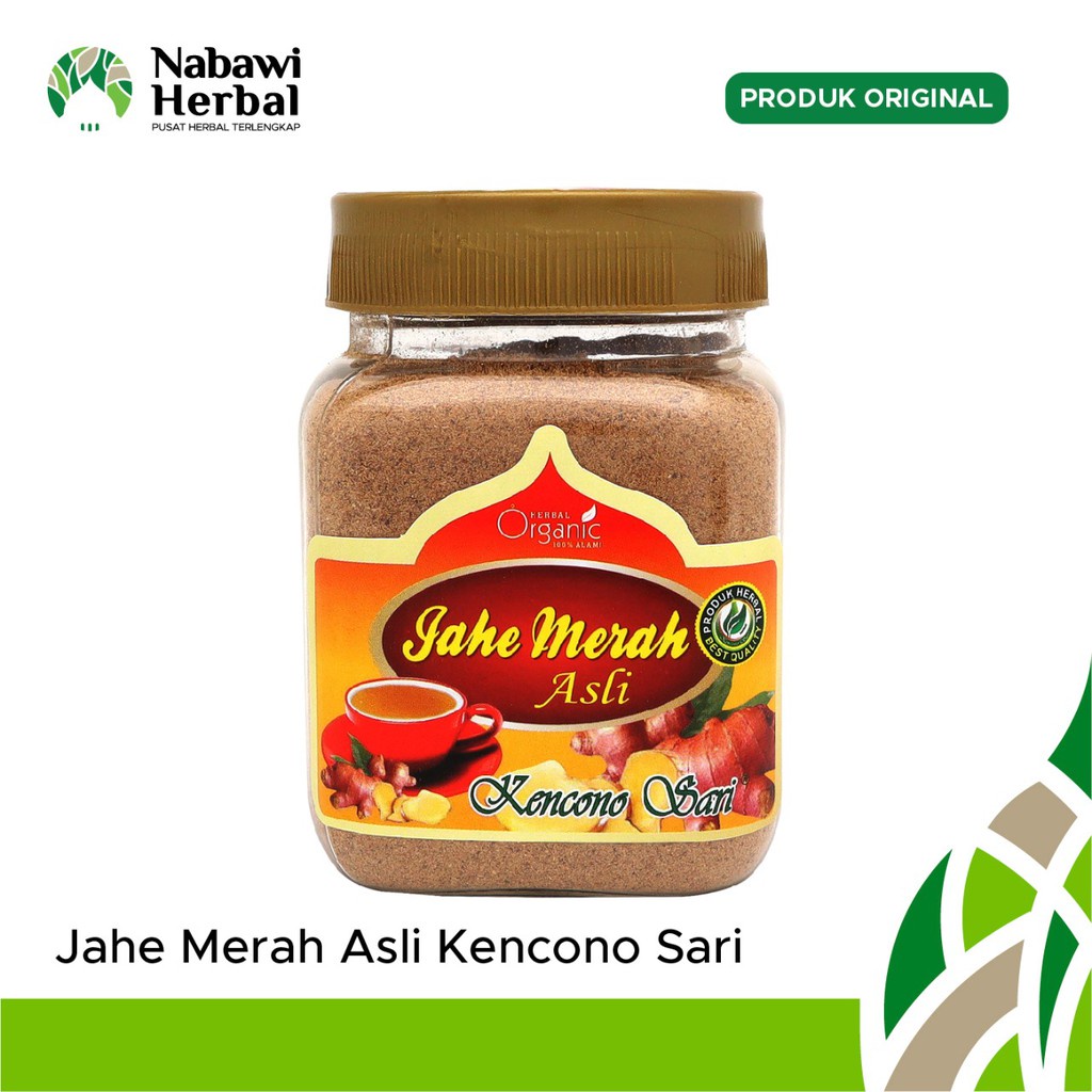 

Jahe Merah Asli Kencono Sari 100gr Minuman Herbal Tradisional