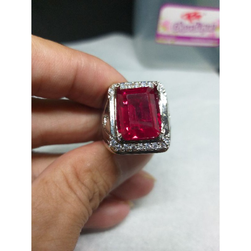 permata bangkok merah siam-king kotak