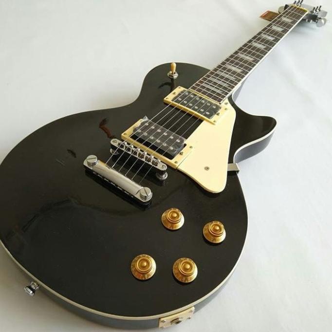 purnomoedhi8462 Gitar Listrik Gibson Les Paul Black Edition Murah TERLARIS TERPERCAYA ORIGINAL