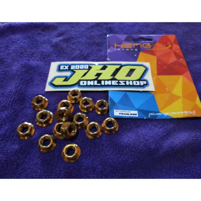 MUR PROBOLT UK BAUT 10 BY HENG MUR 10 BAUT PROBOLT GOLD