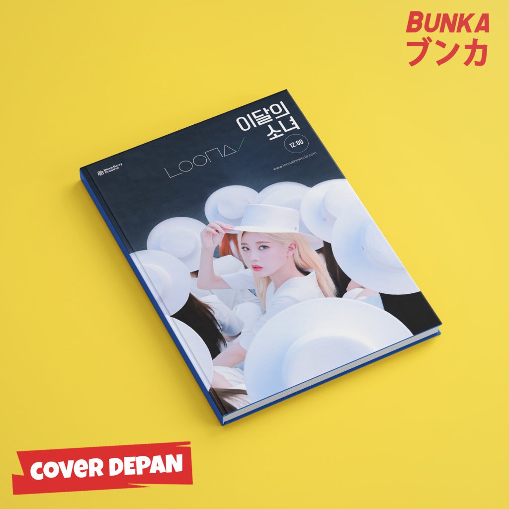 

Notebook KPOP Loona Midnight Kimlip Hardcover A5 Buku Tulis Catatan Notes Agenda Planner Jurnal