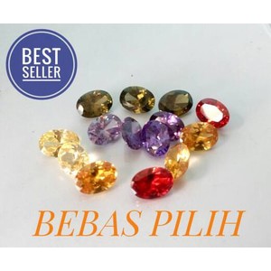 Tinggal dipilih !! lose stone aneka macam permata model cuting mewah