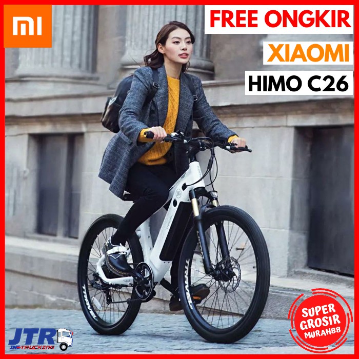 Sepeda Elektrik Gunung Xiaomi HIMO C26 Smart Moped Bicycle 250W 80KM GARANSI