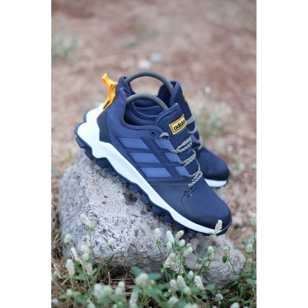 Sepatu Original Adidas Xtrail Outdor Navy Orange