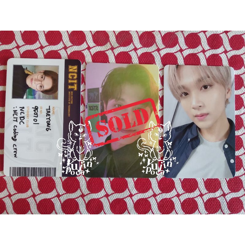 pc photopack ncit haechan day ver id taeyong nct 127