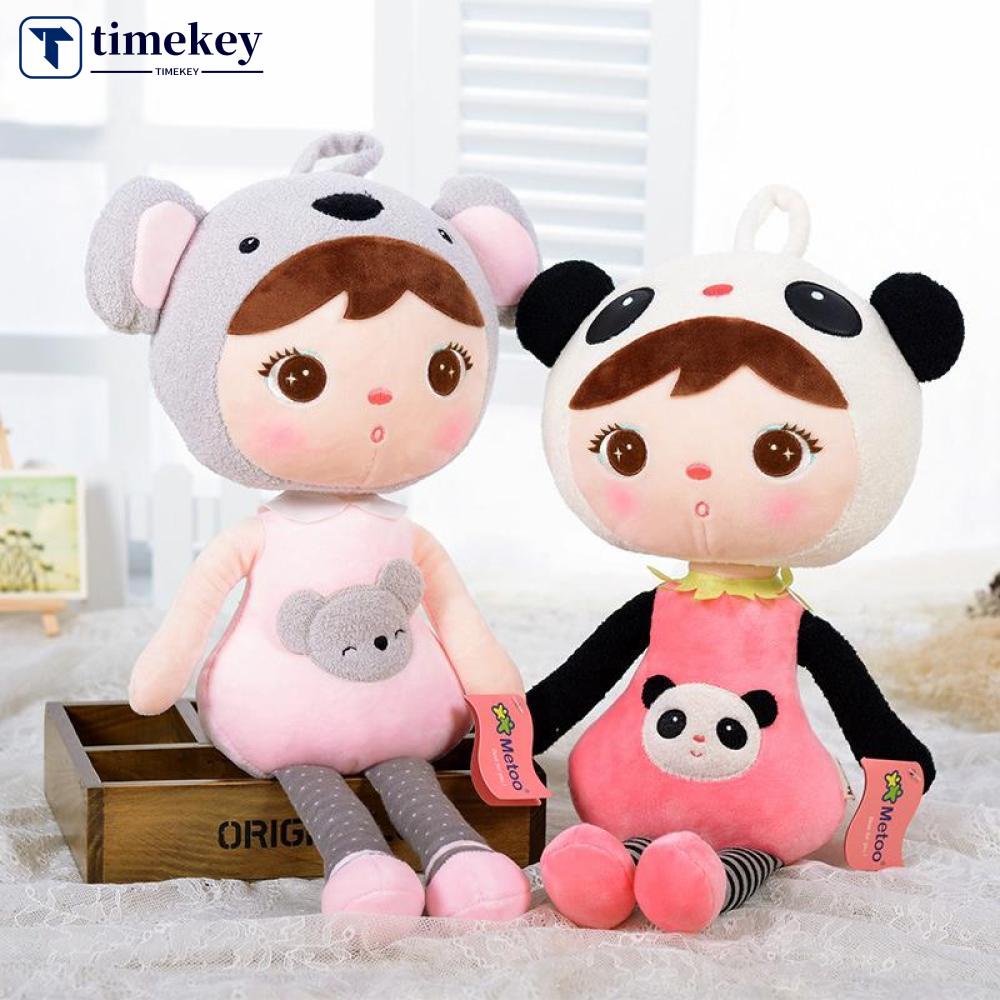 Timekey Metoo Boneka Stuffed Plush Angela Baby Lucu 48cm Untuk Hadiah Ulang Tahun O8T5